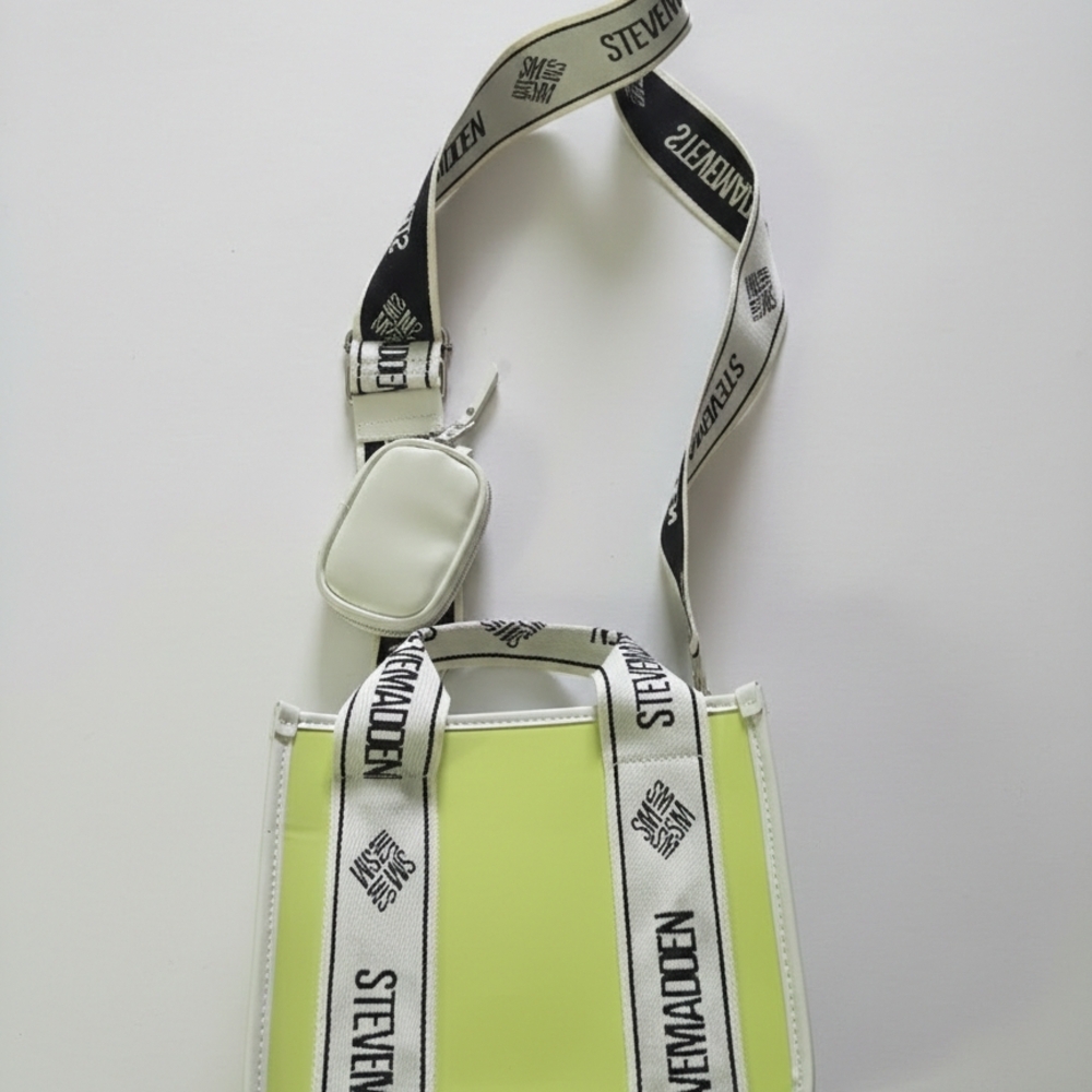 Steve Madden Neon Green Messenger Bag